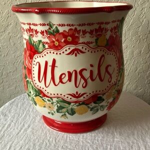 Pioneer Woman: Vintage Floral  Utensils Holder